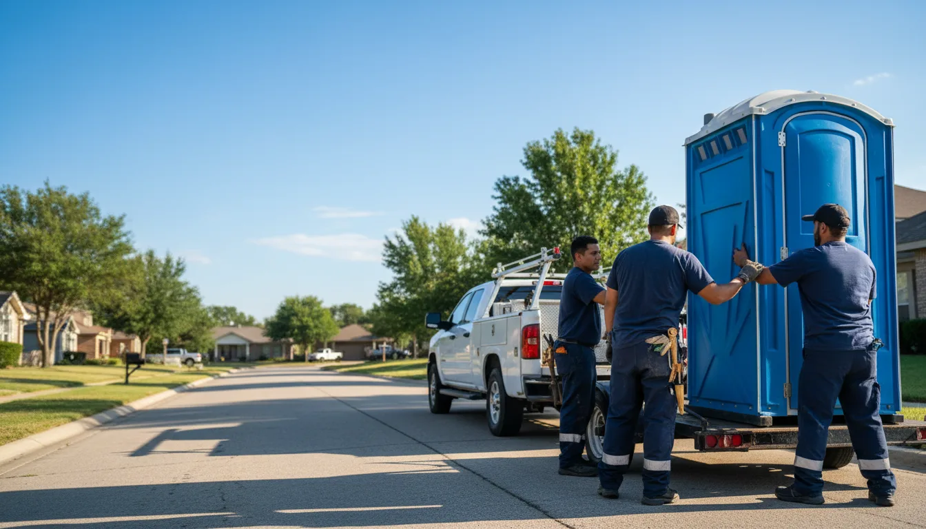 Portable Toilet Rental in Iredell, TX near me